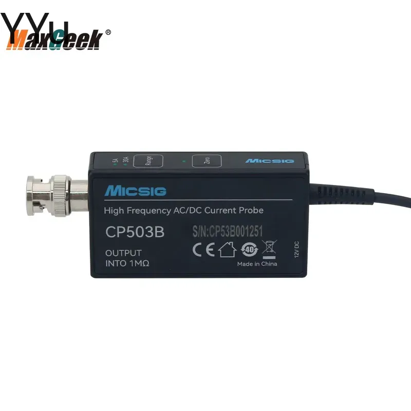 Specjalna sonda prądowa Micsig – Current Probe Ac Dc 50Mhz Oscilloscope recenzja i cena