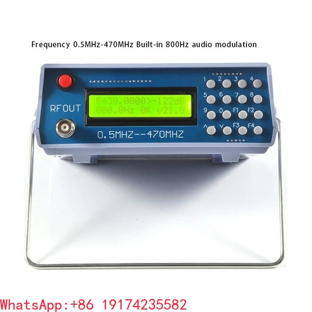 Generator sygnałów radiowych 0 – Rf Signal Generator 0.5Mhz To 470Mhz recenzja i cena