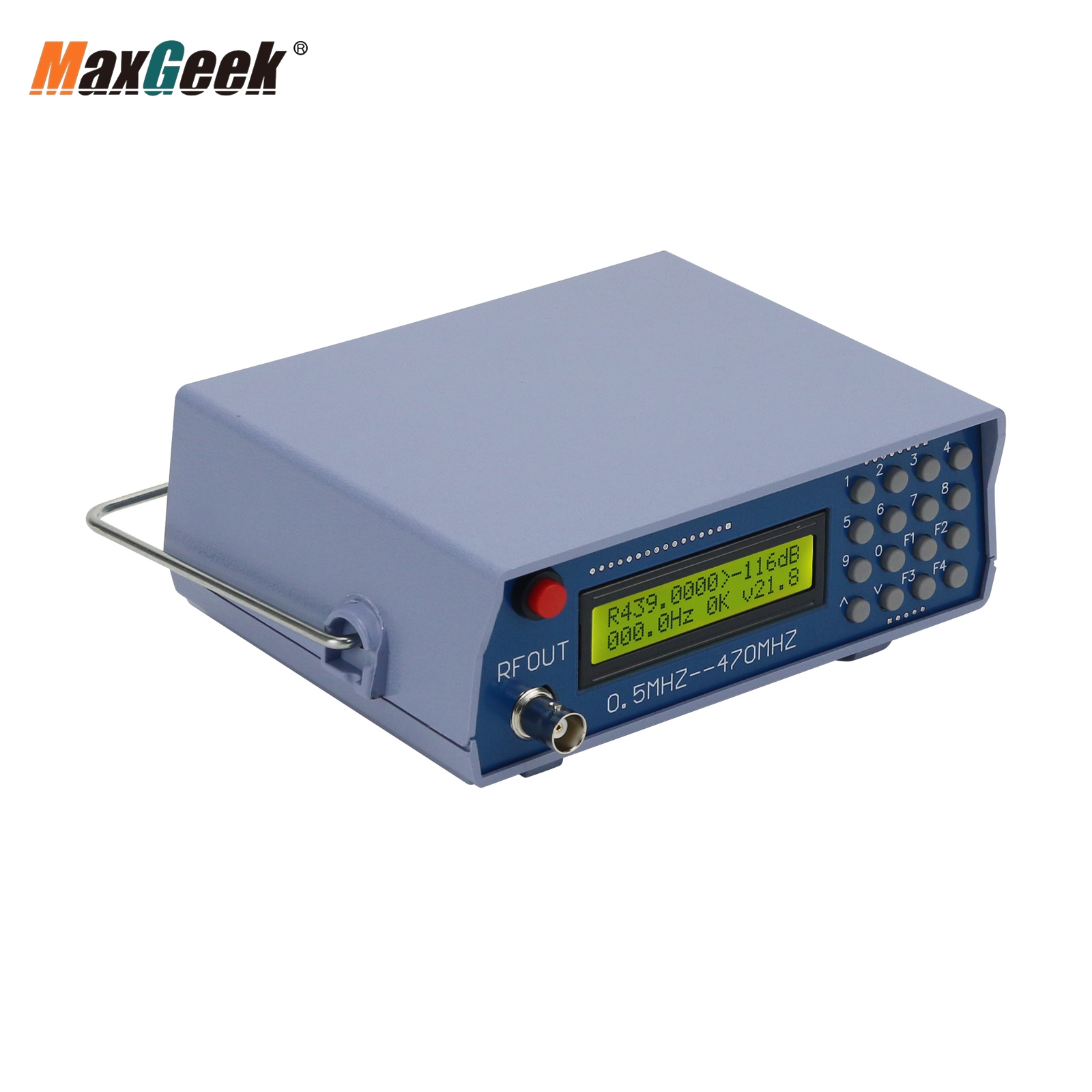 Maxgeek Generator sygnału 0,5  – Rf Signal Generator 0.5Mhz To 470Mhz recenzja i cena